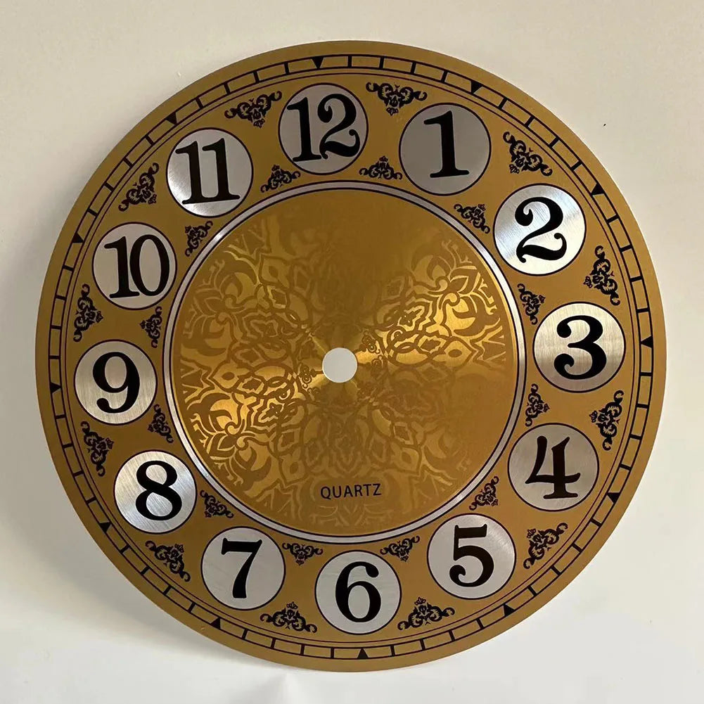 Premium Aluminium Clock Dial - 180mm Arabic Numerals