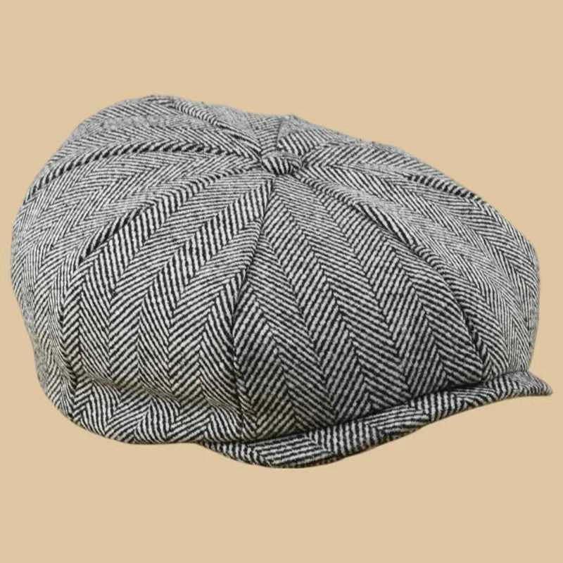 Premium Plus Size Ivy Hat - Classic Newsboy & Wool Beret
