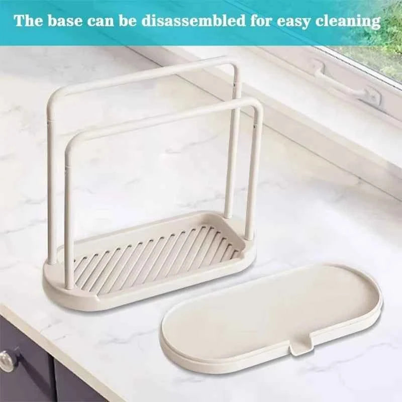 Premium Kitchen Cloth Rack - Double-Layer Drainer