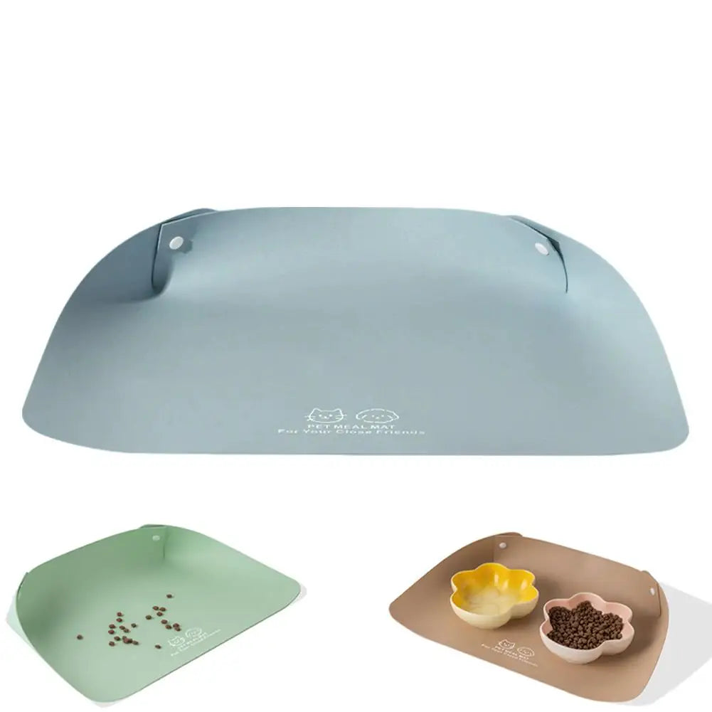 Premium Waterproof Pet Feeding Mat - Anti-Spill & Non-Slip