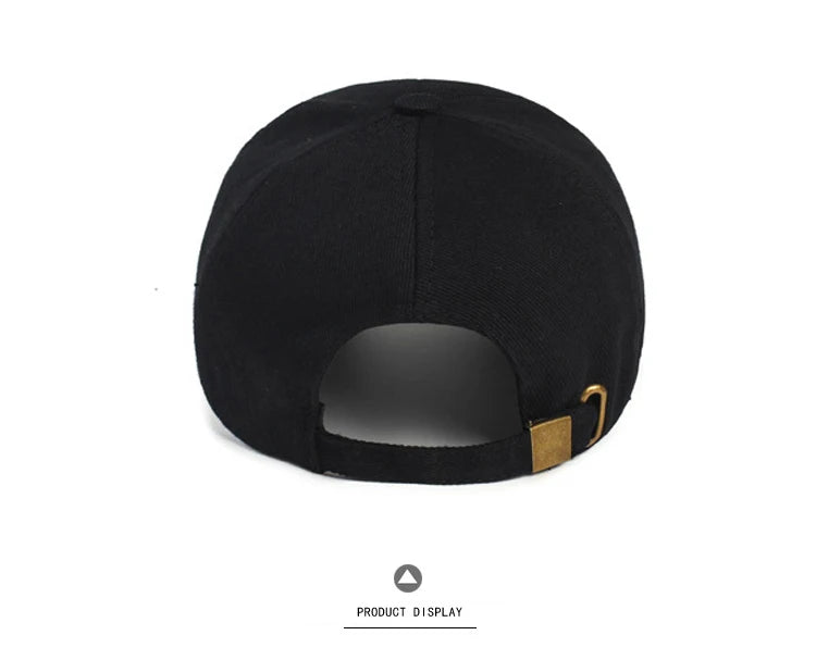 Premium Structured Baseball Cap - Solid Snapback Sunhat