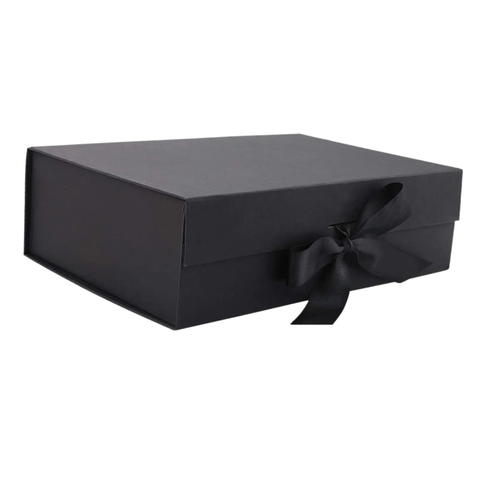 Elegant Large Gift Box with Ribbon Closure - Reusable