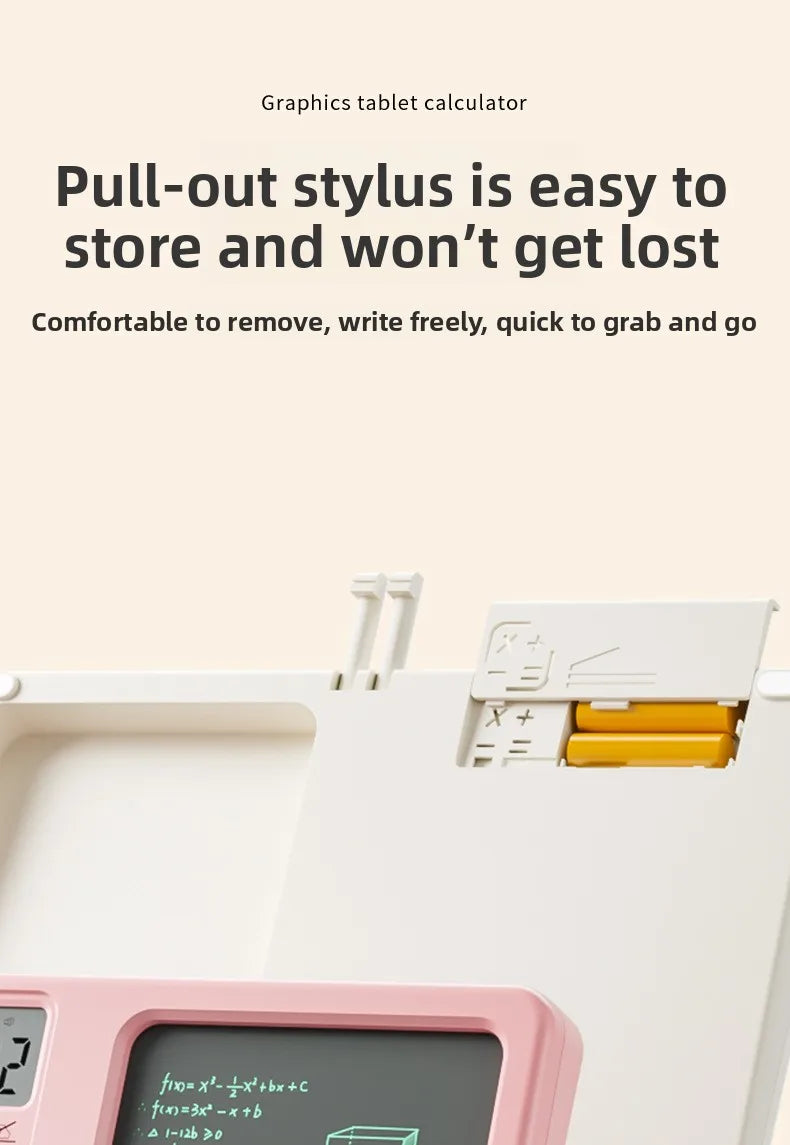 Premium Voice-Activated LCD Writing Board - Desk Calendar & Draft Tool