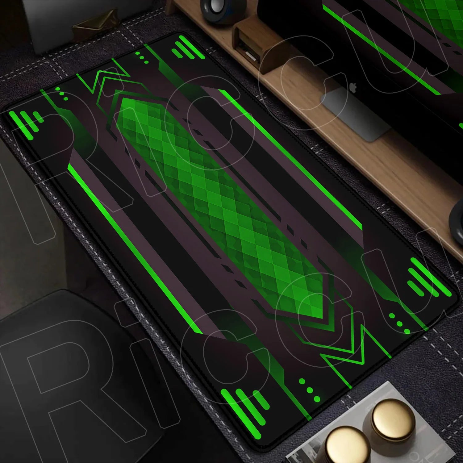 Premium HD Sci-Fi Gaming Mouse Pad - Large Desk Mat