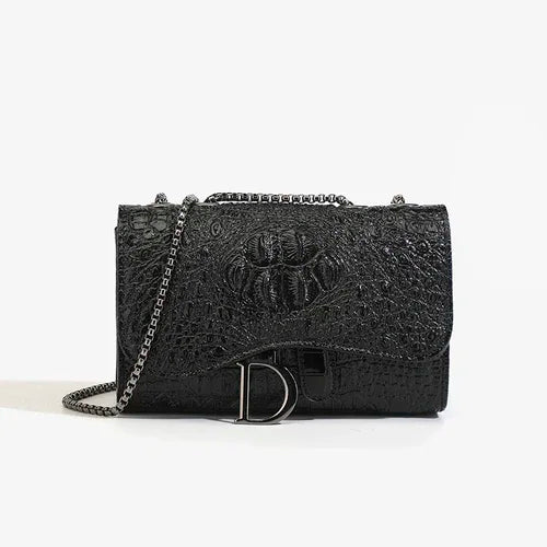 Elegant Sequined Crossbody Bag - Luxury Chain Shoulder Purse