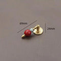 Elegant Brass Cabinet Handles - High-End Crystal Knobs