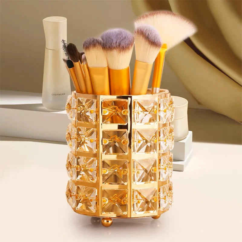 Elegant Luxury Crystal Tissue Box for Tabletop Decor