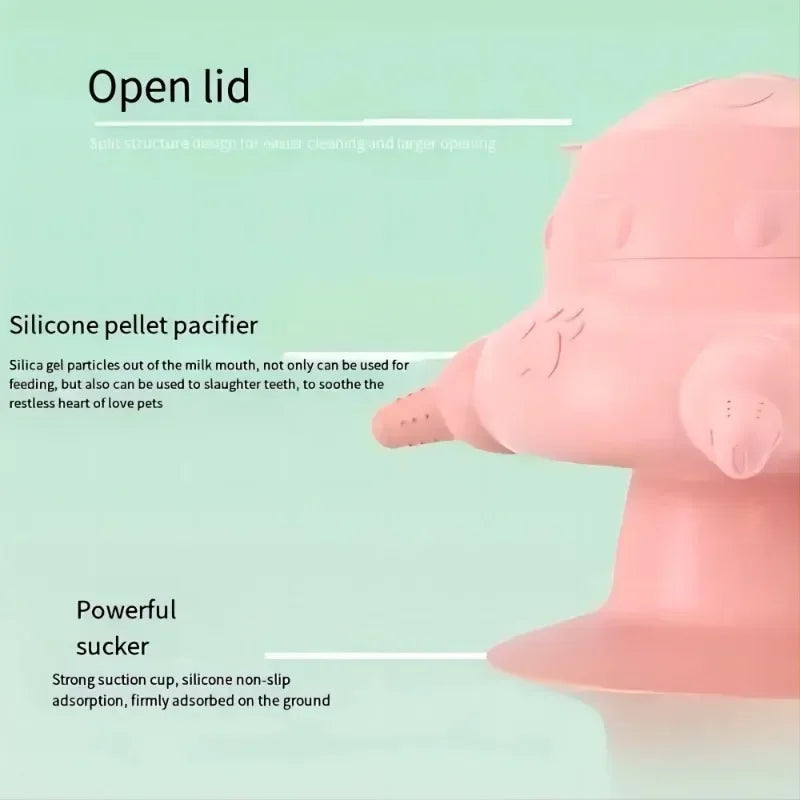 Premium Silicone Puppy Feeder - Multifunctional Pet Bottle