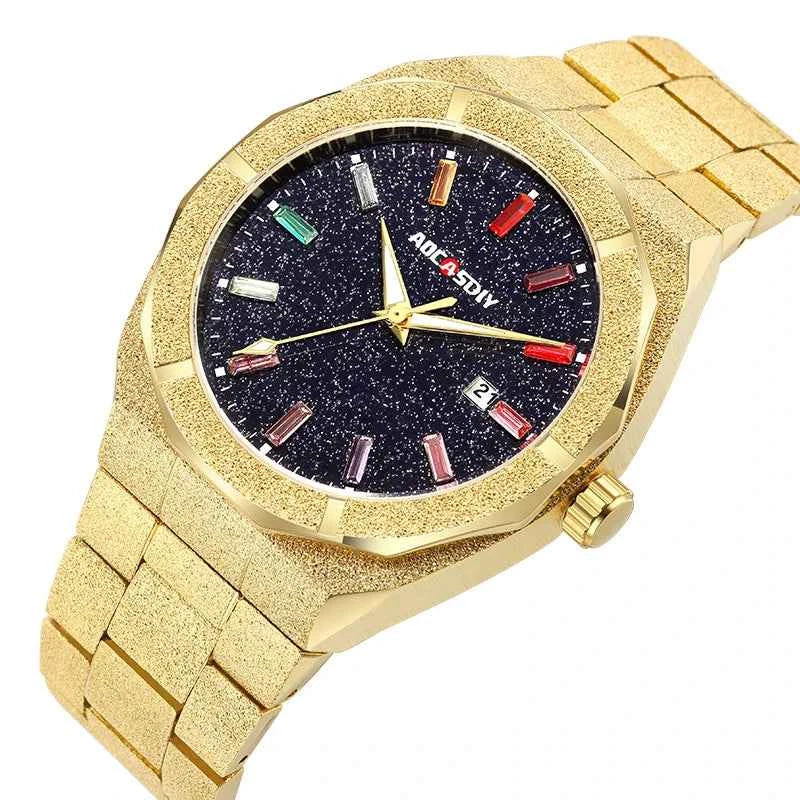 Elegant Men's Quartz Business Watch - Auto Date & Luminous