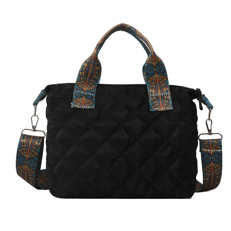 Elegant Rhombus Shoulder Bag - Spacious & Versatile