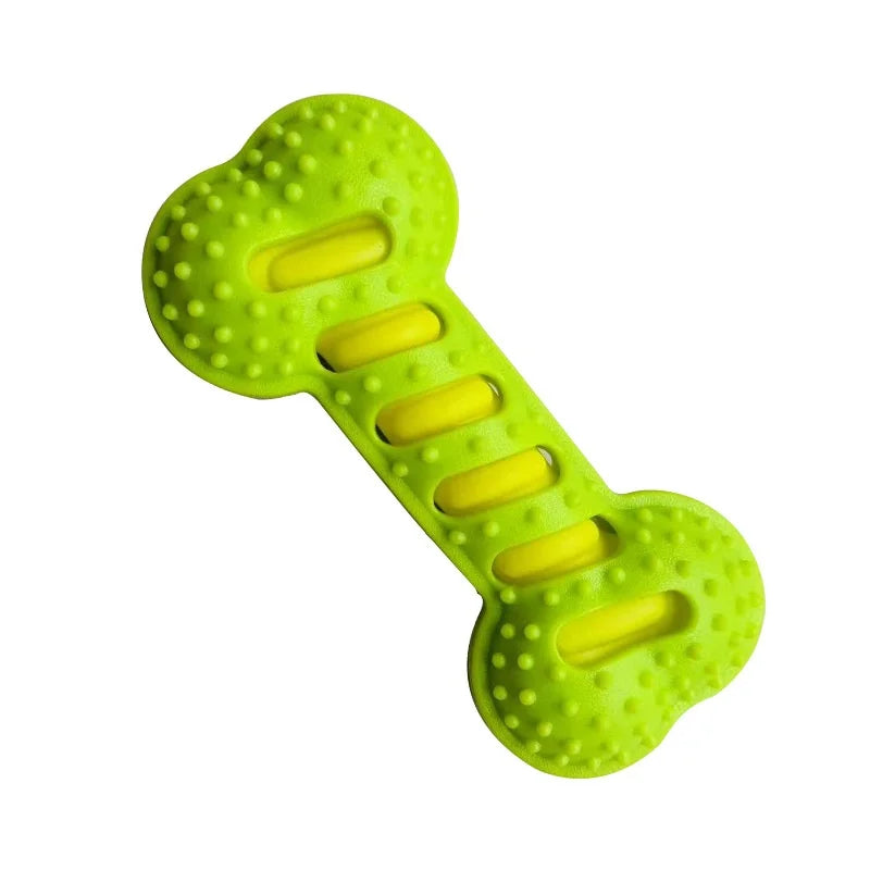 Premium Dog Chew Toy - Dental Cleaning & Leaky Treat Function