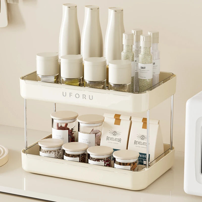 Luxury Desktop Cup Holder - Large Capacity with Drip Tray