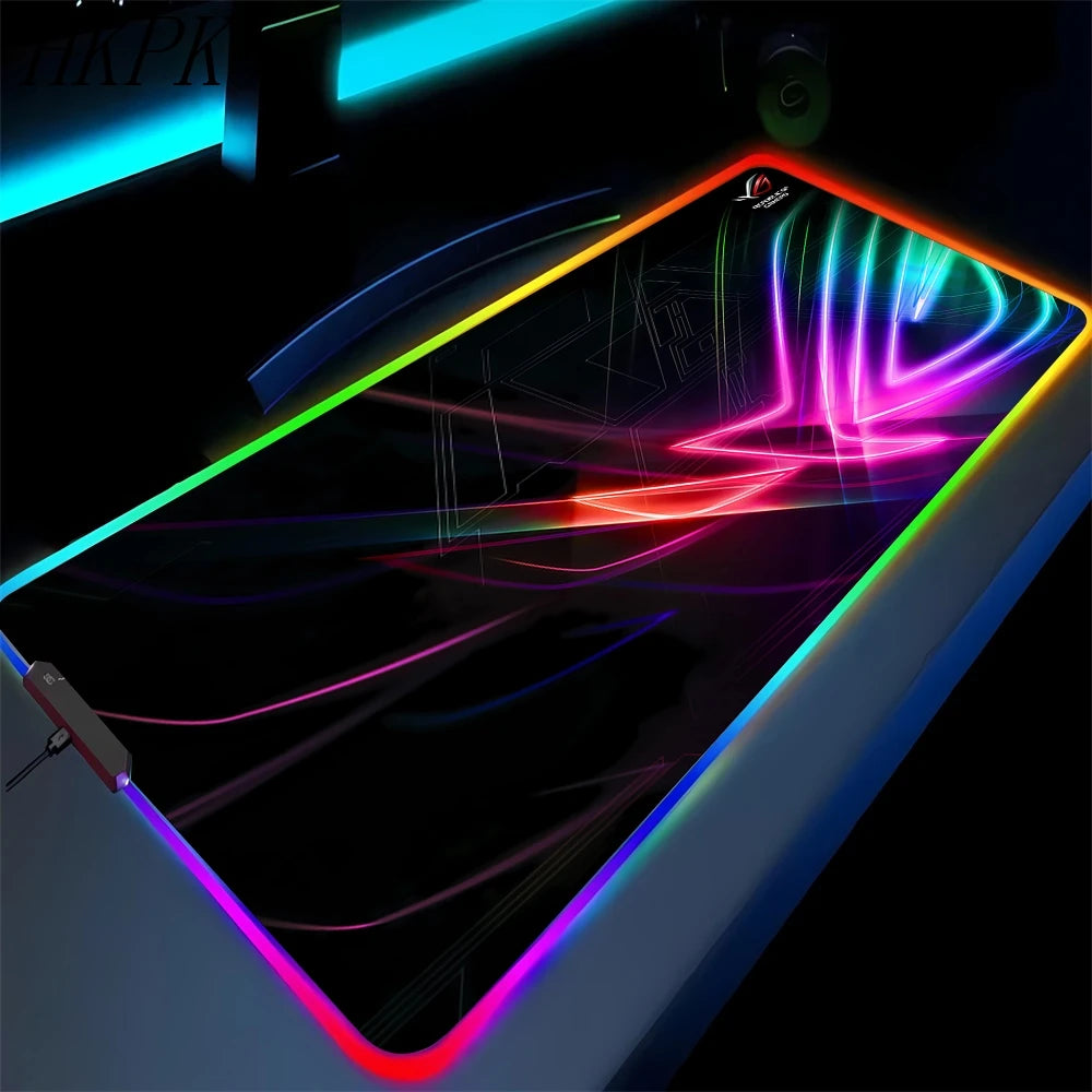 Premium RGB Gaming Mouse Pad – XXL Anime Desk Mat