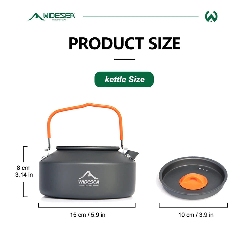 Premium Outdoor Camping Cookware Set - Portable & Durable