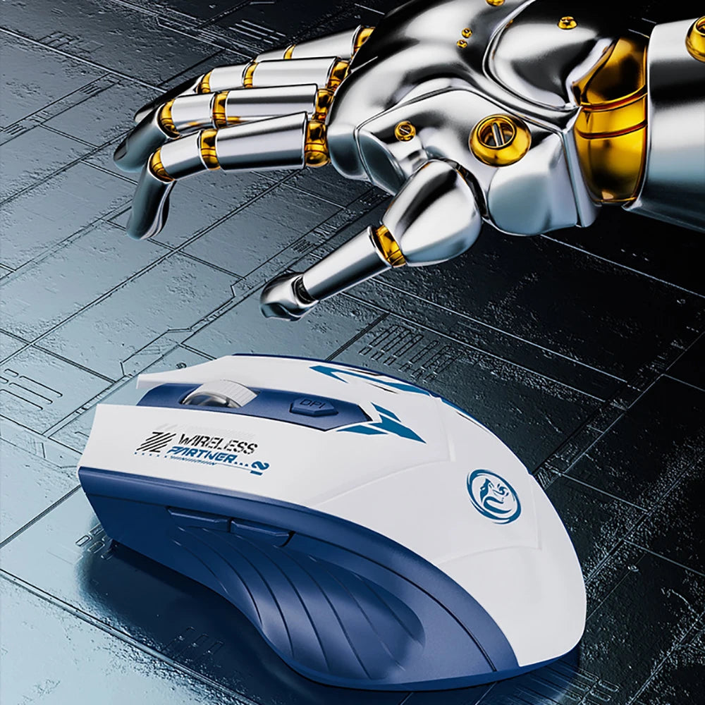 Premium Dual Mode Wireless Mouse - Bluetooth 5.4 & 2.4G Rechargeable