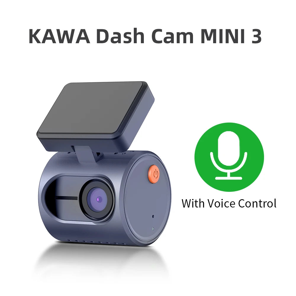 Premium 2K Dash Camera - Mini Video Recorder & Night Vision
