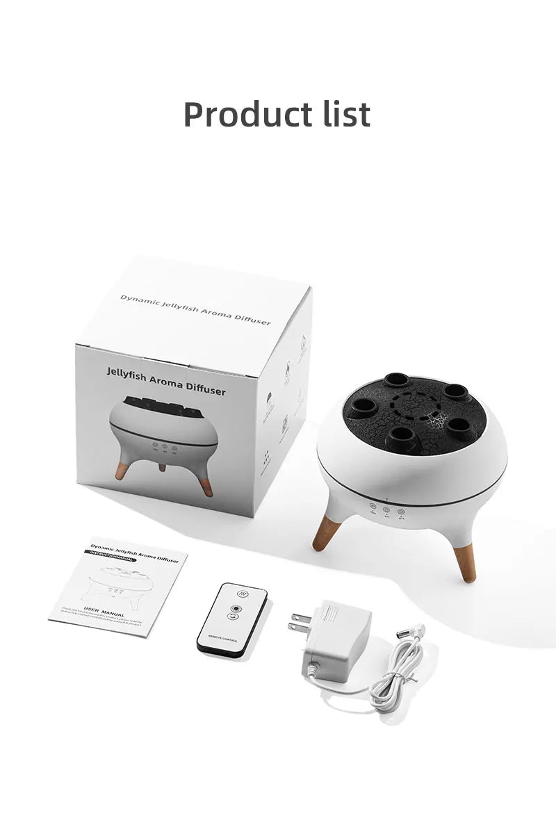 Elegant Jellyfish Humidifier - Ultrasonic Aromatherapy Diffuser