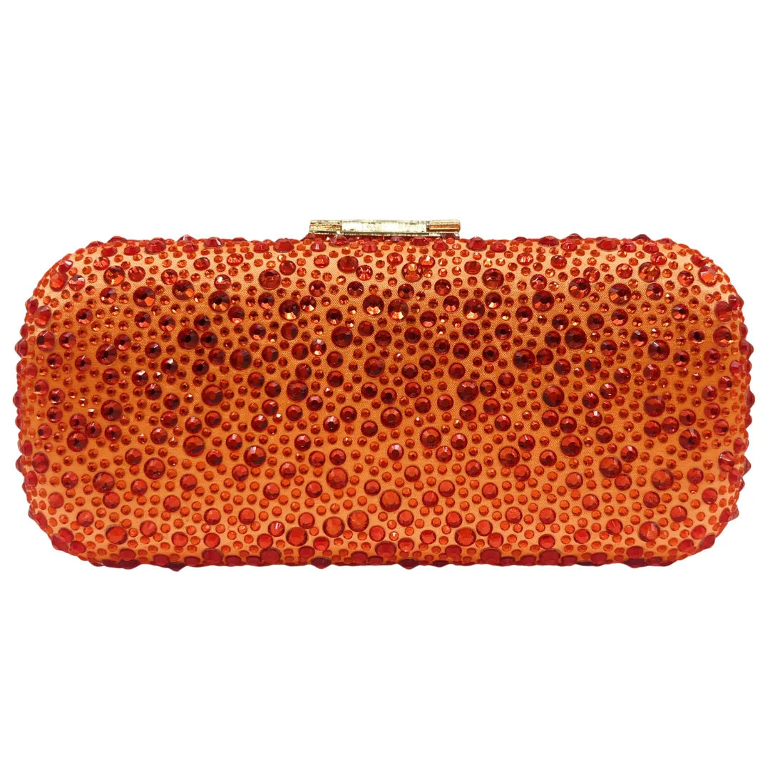 Elegant Crystal Evening Bag - Sparkling Diamond Clutch