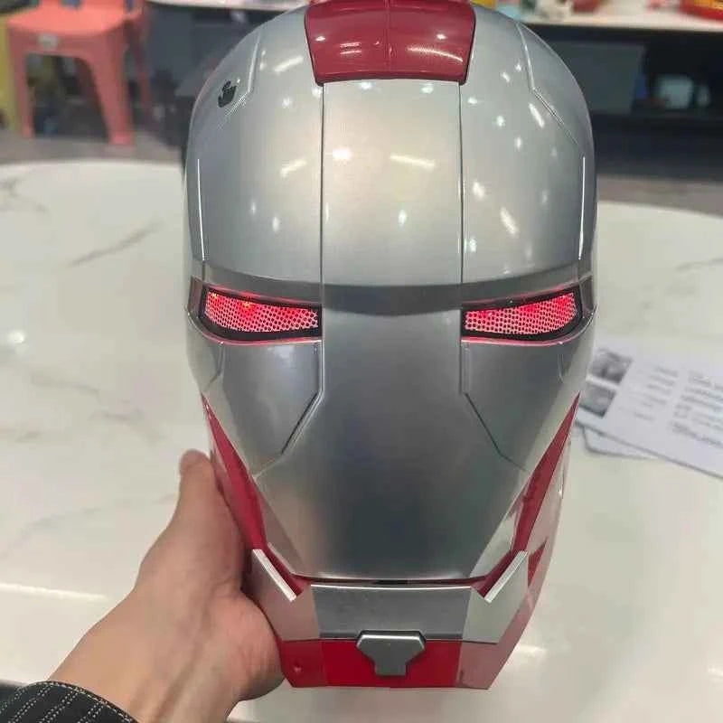 Premium Electric Iron Man Helmet - 1:1 Wearable Replica Mask