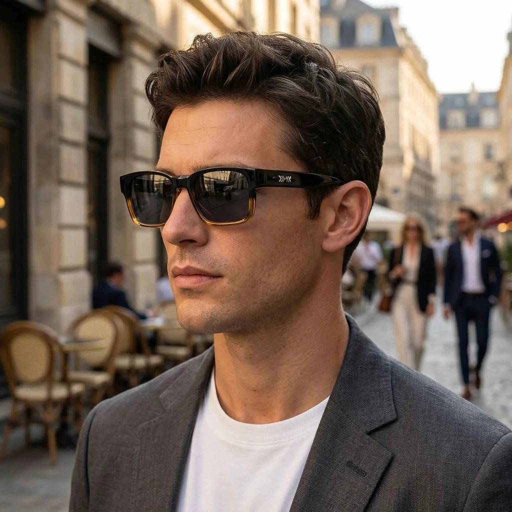 Minimalist Square Sunglasses - UV400 Protection Elegant Design