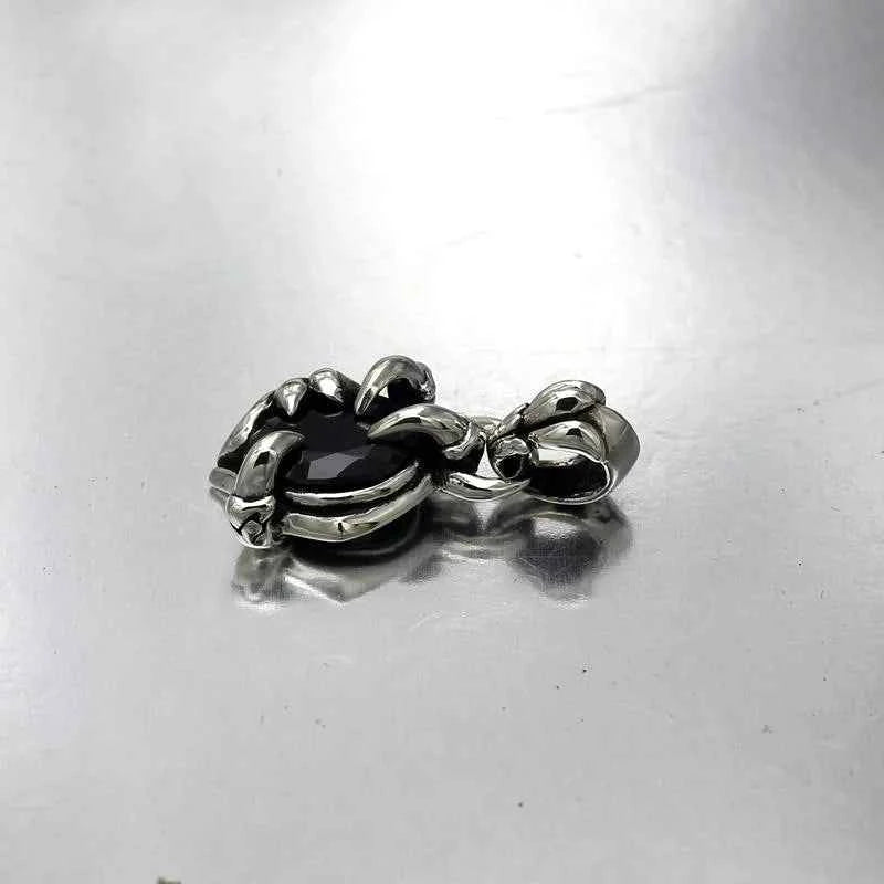 BOCAI Thai Jewelry 100% S925 Sterling Silver Dragon Claw Color Natural Stone Man and Woman Pendant High-End Gifts