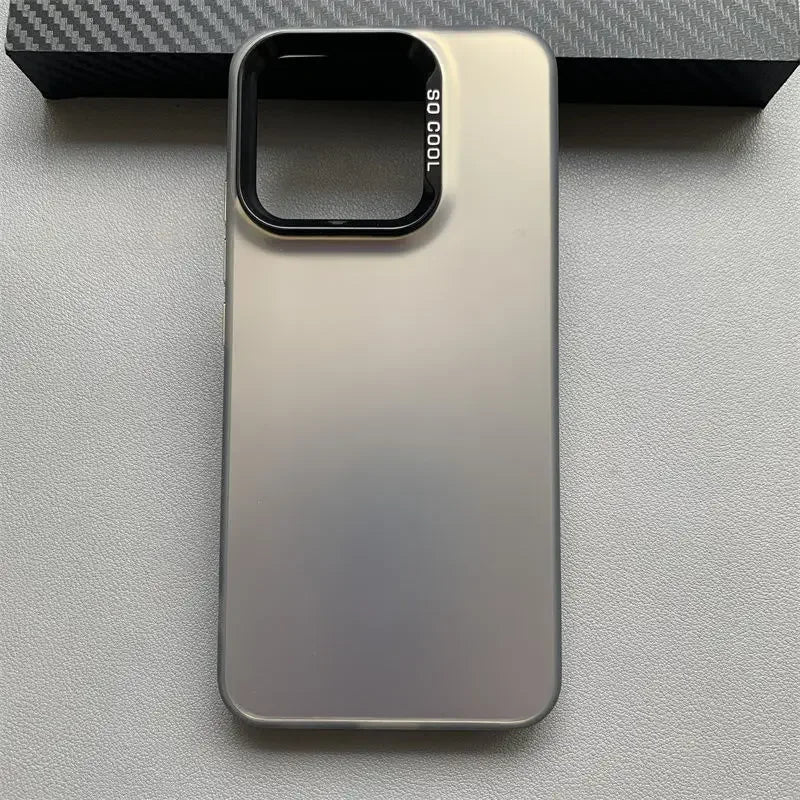 Luxury Metallic Aurora Matte Phone Case for Xiaomi