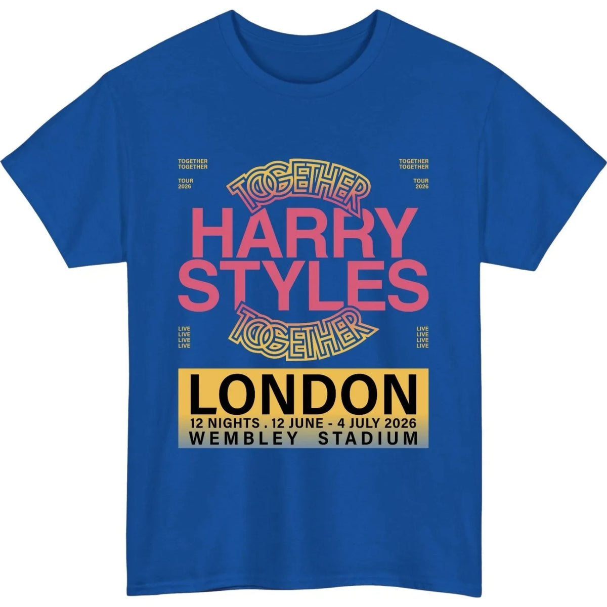 Premium Oversized Concert T-Shirt - Cotton Streetwear Tee