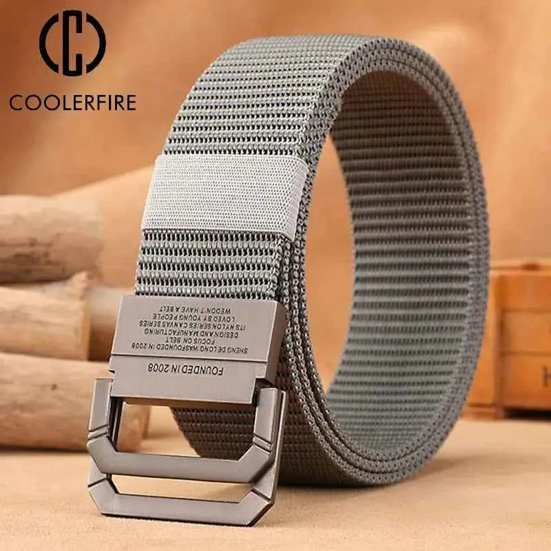 Tactical Nylon Belt - Durable Army Canvas Strap for Men