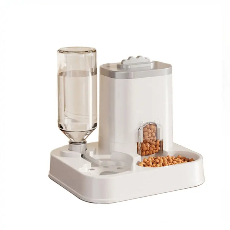 Premium Automatic Pet Feeder & Water Dispenser - Large Capacity