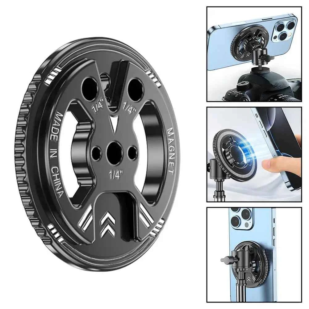 Professional Magnetic Adapter Ring - Secure Cold Shoe Mount