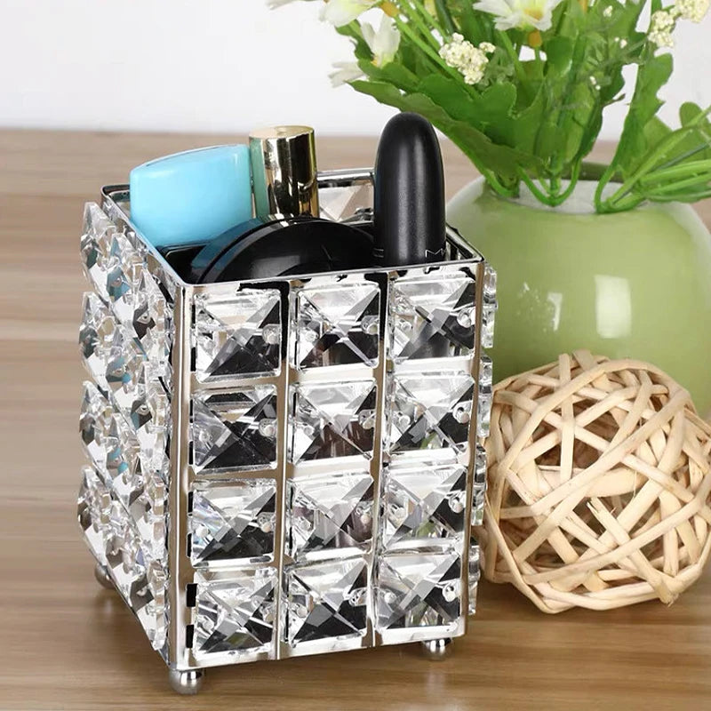 Elegant Luxury Crystal Tissue Box for Tabletop Decor