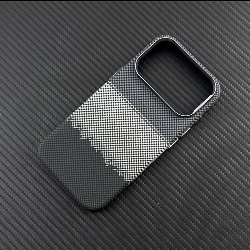 Luxury Carbon Fiber MagSafe Case - Ultra Thin Alloy Protection