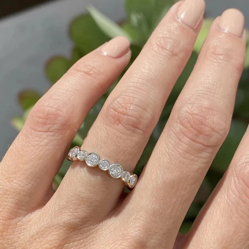 Elegant Cubic Zirconia Ring - Luxury Statement Jewelry