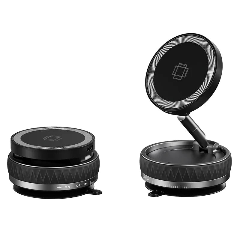 Premium Magnetic Wireless Car Charger Mount - 360° Rotatable
