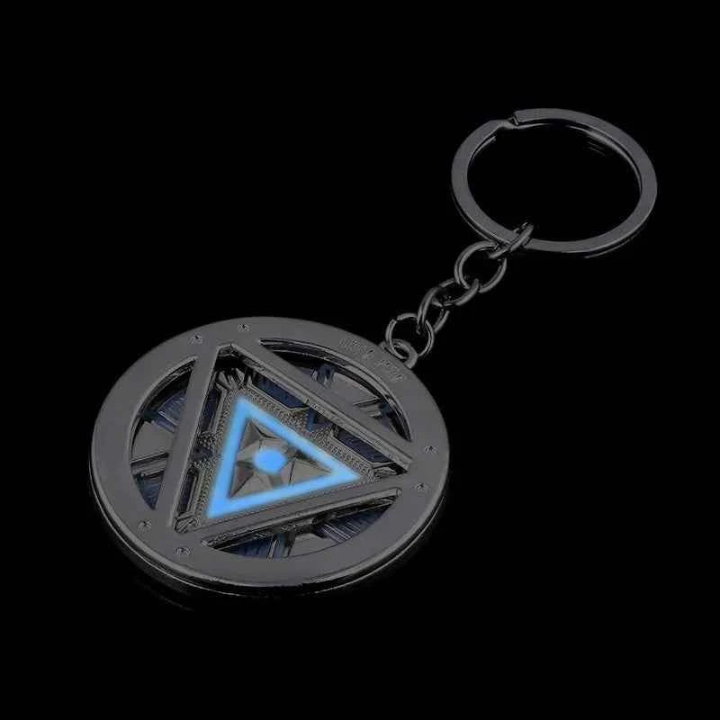 Premium Iron Man Energy Reactor Keychain - Alloy Pendant