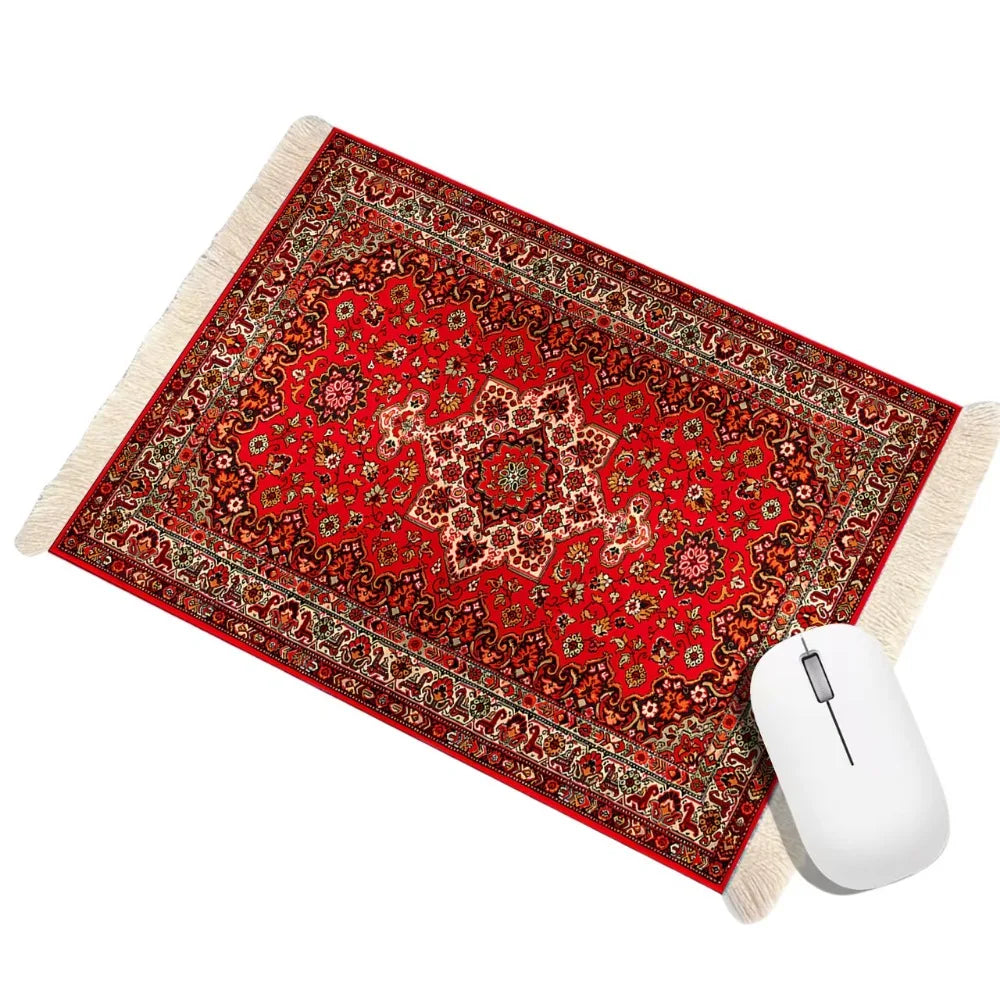 Elegant Persian Mouse Pad - Anti-slip Rubber Base Desk Mat