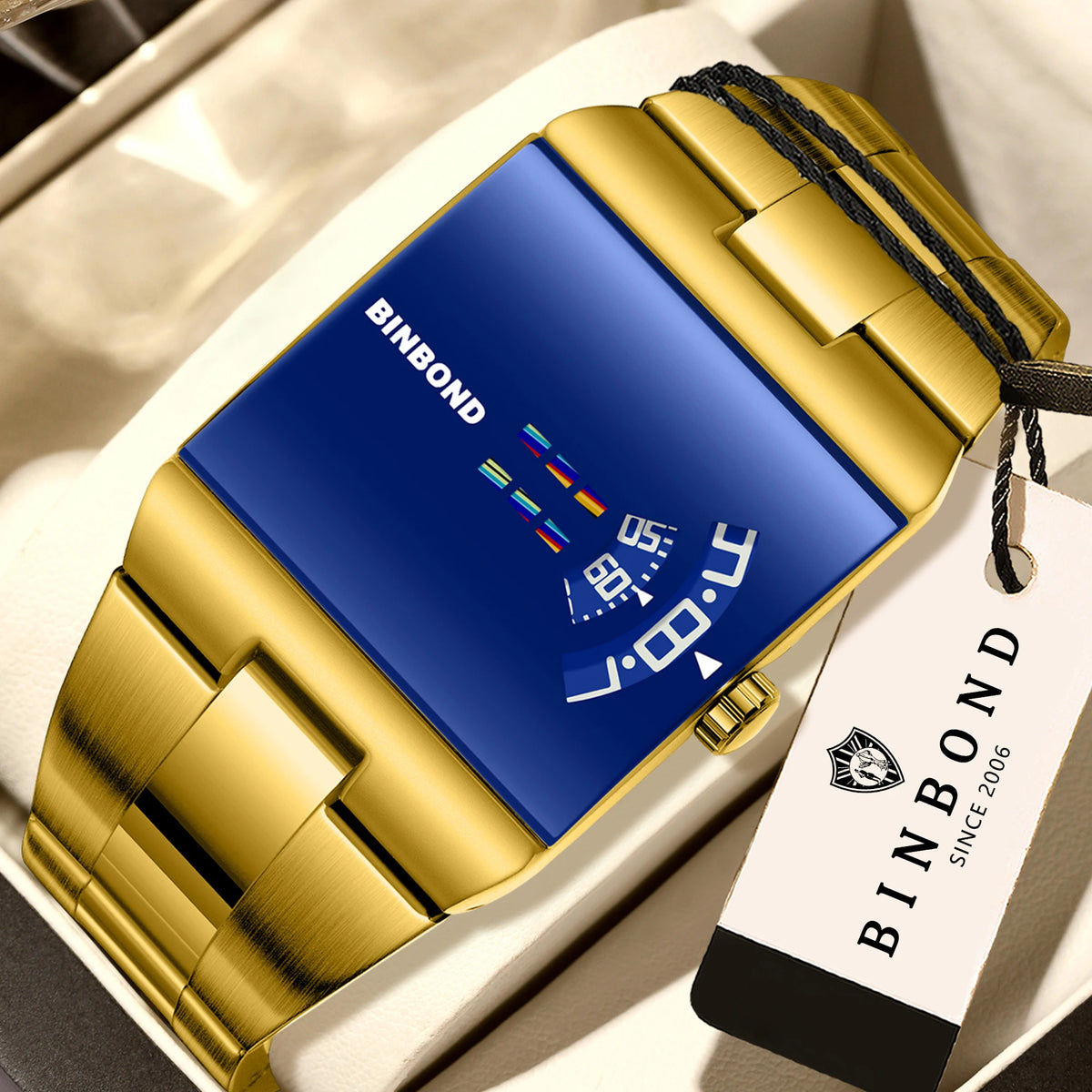 Luxury Men's Quartz Watch - Waterproof Sport Wristwatch