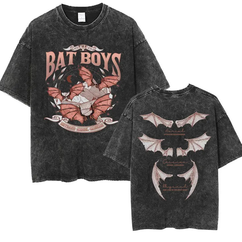 Vintage Washed Acotar T-Shirt - Oversized Graphic Tee