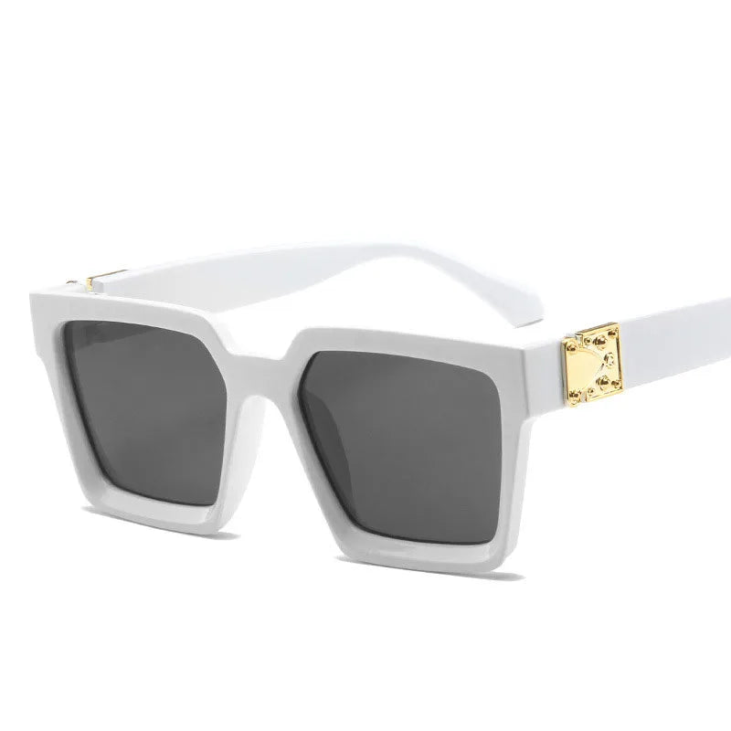 Luxury Square Sunglasses Men - Retro UV400 Designer Eyewear