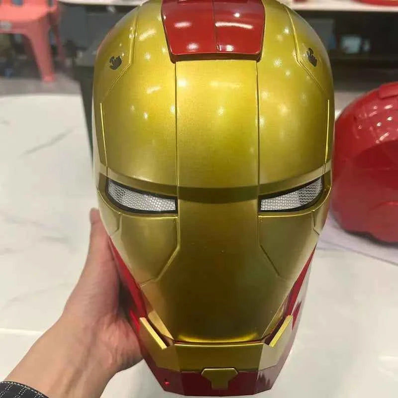 Premium Electric Iron Man Helmet - 1:1 Wearable Replica Mask