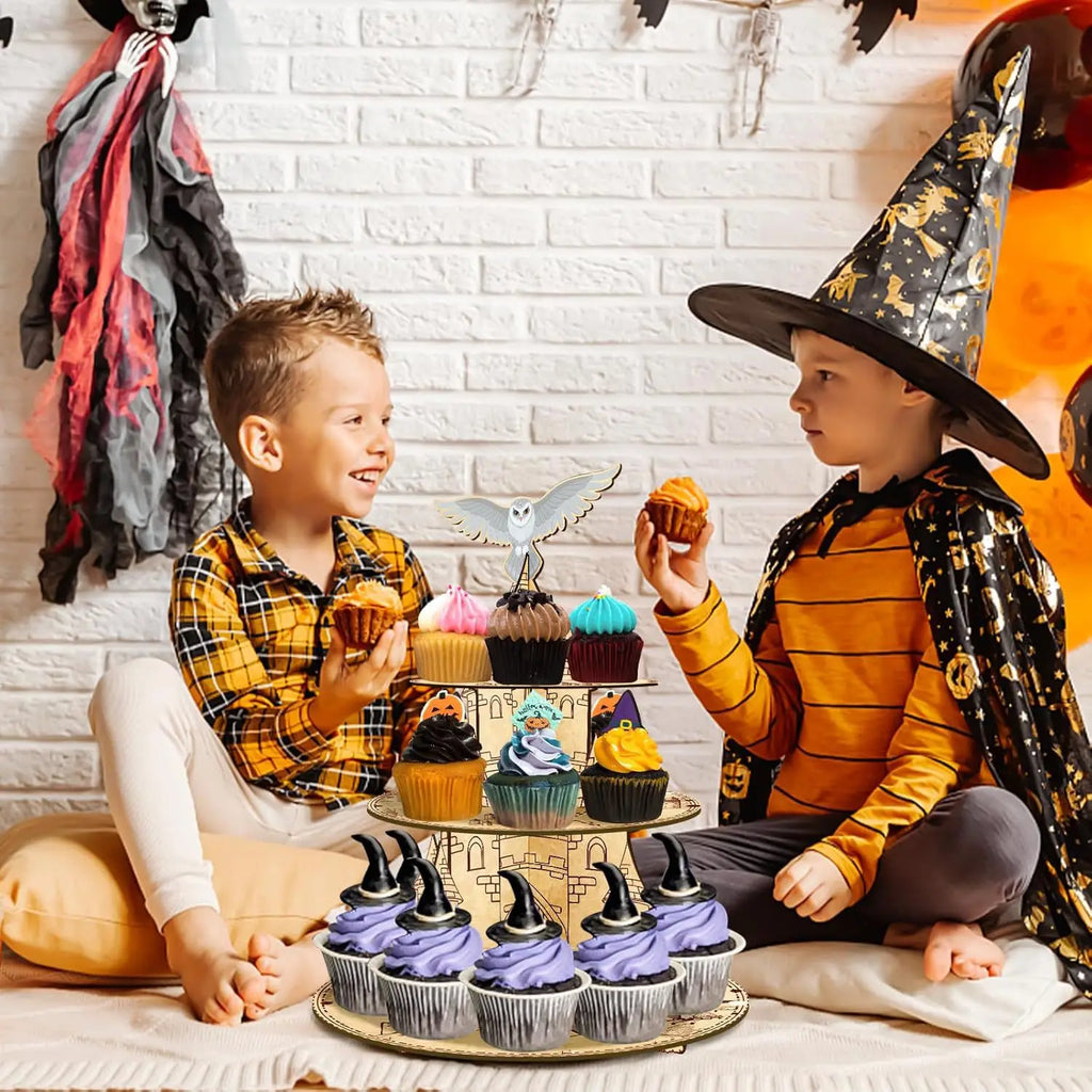 Premium Harry Potter Cake Stand - Magical Dessert Tray Display