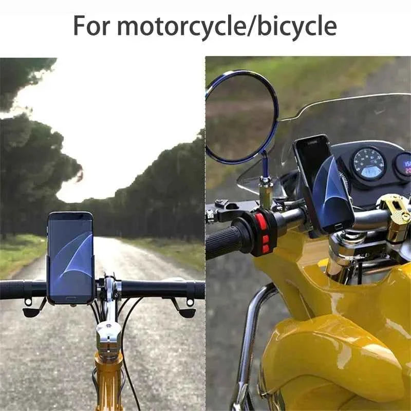 Premium Aluminum Phone Holder for Bike - Secure Universal Mount