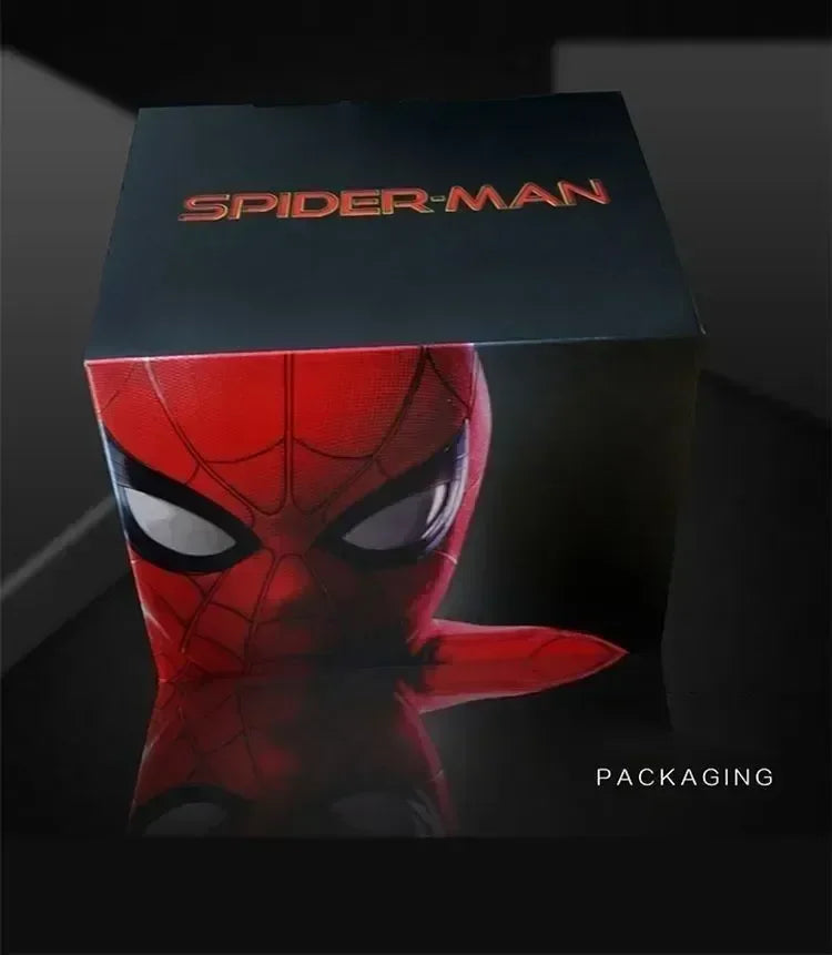 Interactive Spiderman Cosplay Mask - Remote Control Moving Eyes