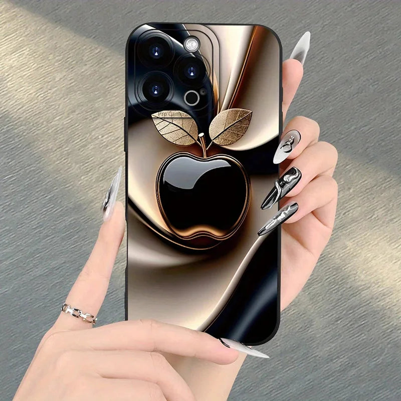 Premium Fruit Print iPhone Case - Soft Silicone Protection