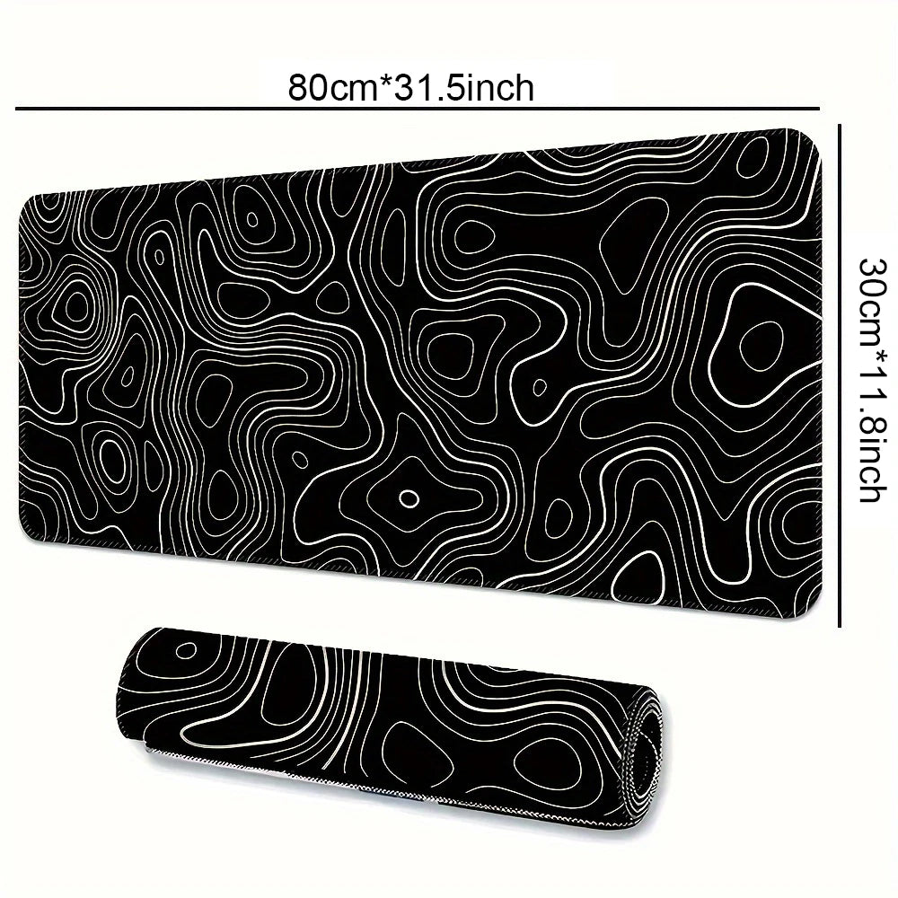 Premium Extended Gaming Mouse Pad - Stitched Edges