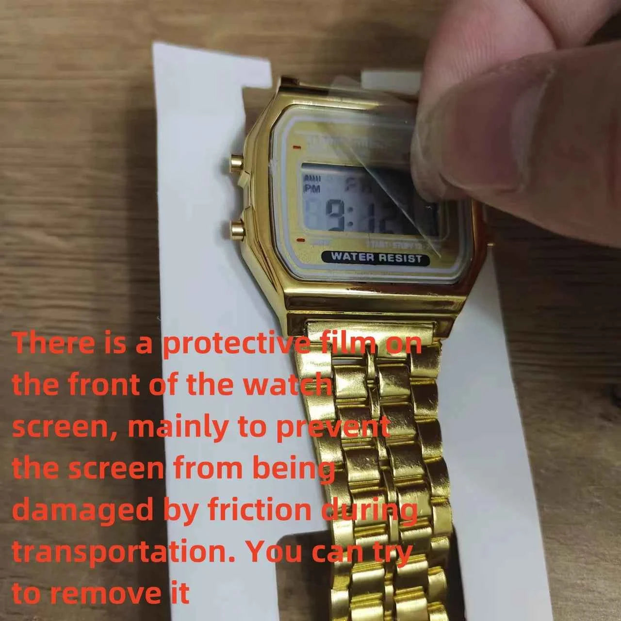 Elegant Digital Sports Watch - Multi-Functional LED Timepiece
