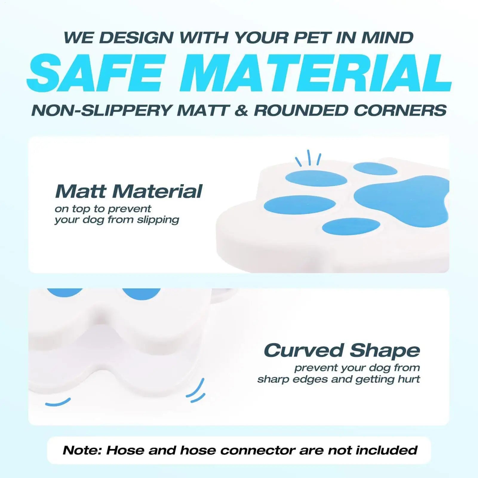 Premium Paw Activated Dog Fountain - Outdoor Sprinkler
