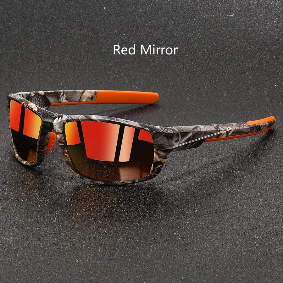 Vintage Fashion Sport Sunglasses Men Women Fishing Running Cycling Mountaineering Sun Glasses Unisex Eyewear - Tulique