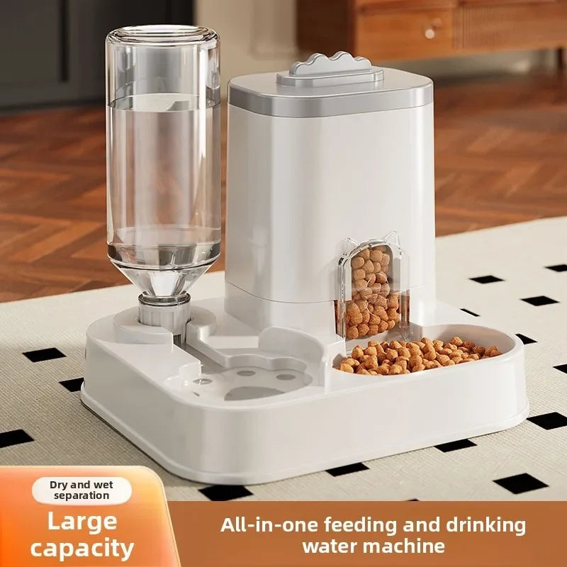 Premium Automatic Pet Feeder & Water Dispenser - Large Capacity