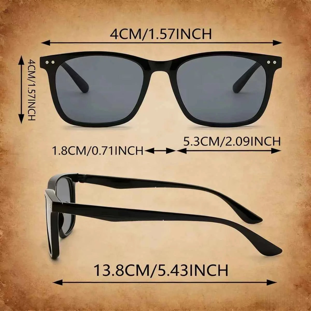 Premium Y2K Sunglasses - Retro Unisex Lightweight Frame
